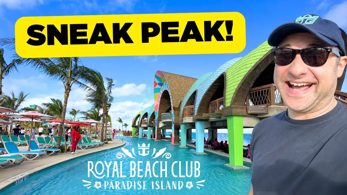 Matt at the beach club