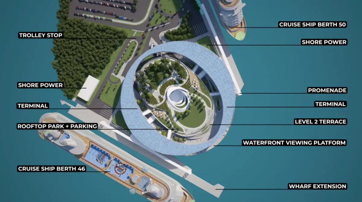 New LA Cruise Terminal Plan New LA Cruise Terminal Plan