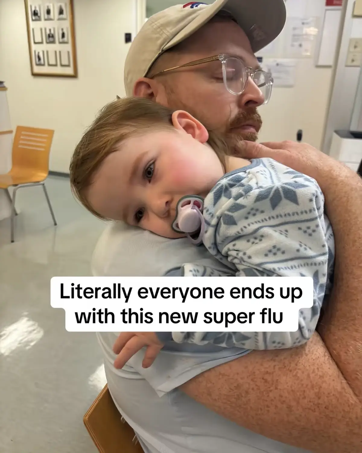Super-Flu-TikTok-1 Screenshot of a TikTok posted by reheatedcoffeeclub