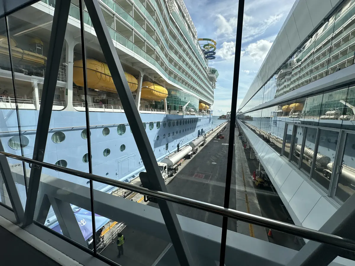 Boarding Freedom of the Seas