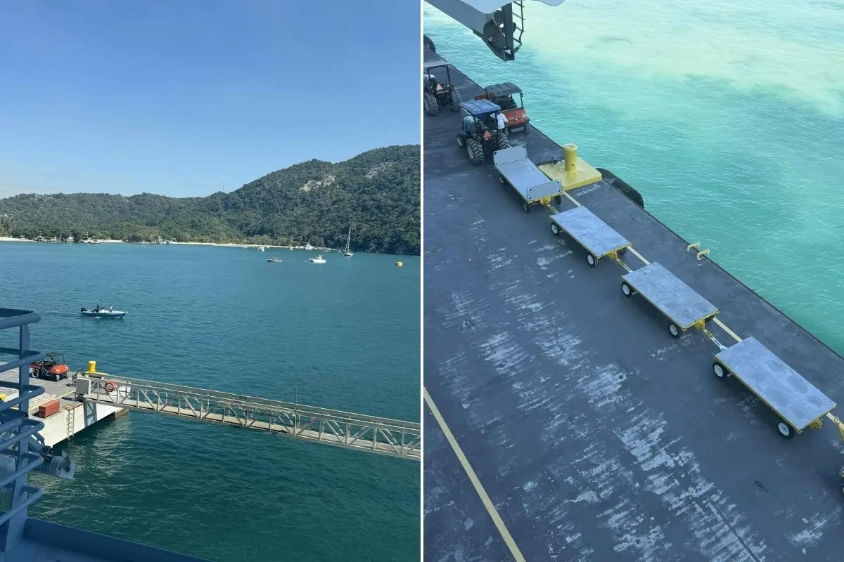 Oasis Supplies in Labadee Oasis Supplies in Labadee