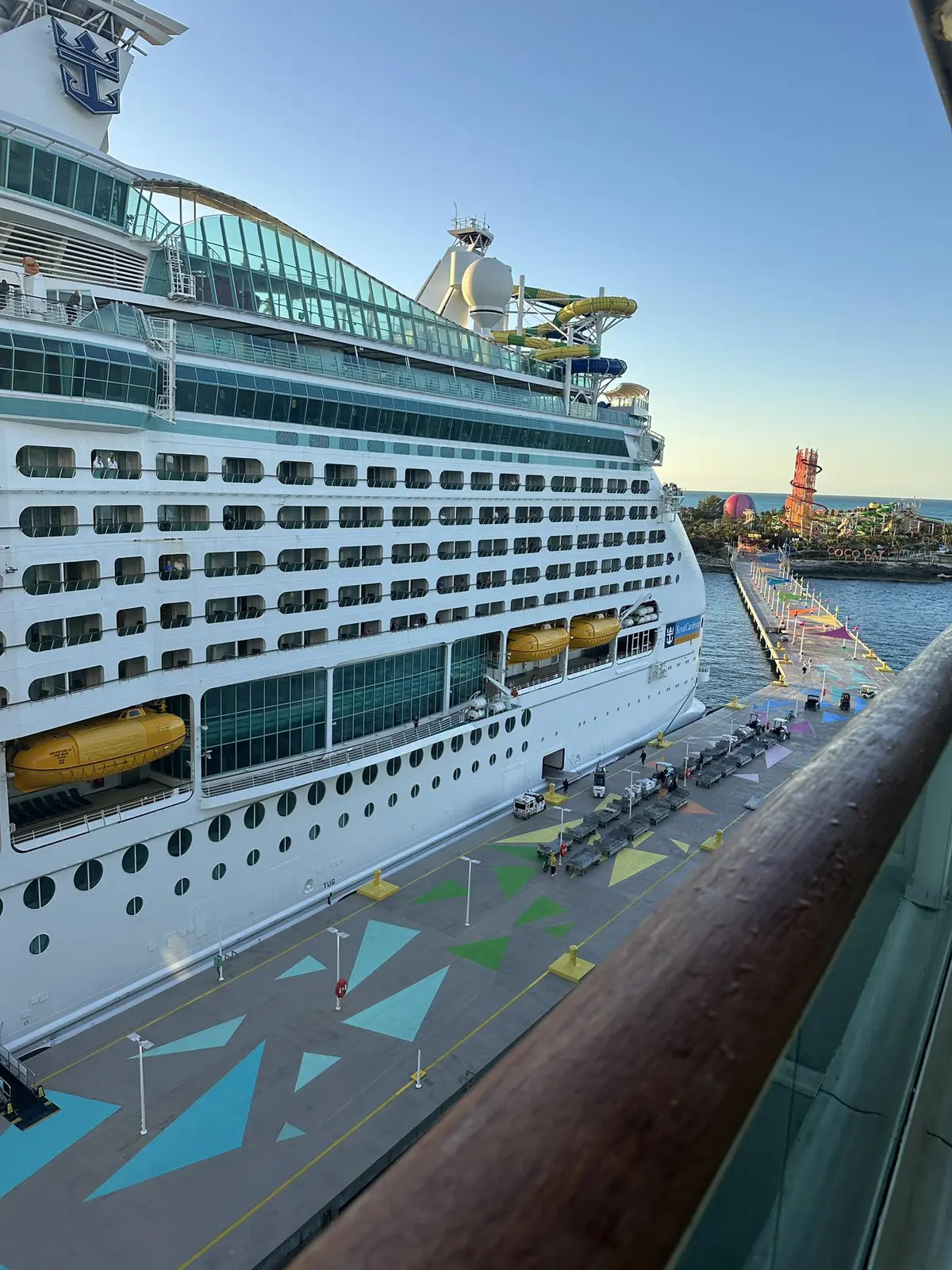 Liberty and Adventure Docked at PDCC Liberty and Adventure Docked at PDCC