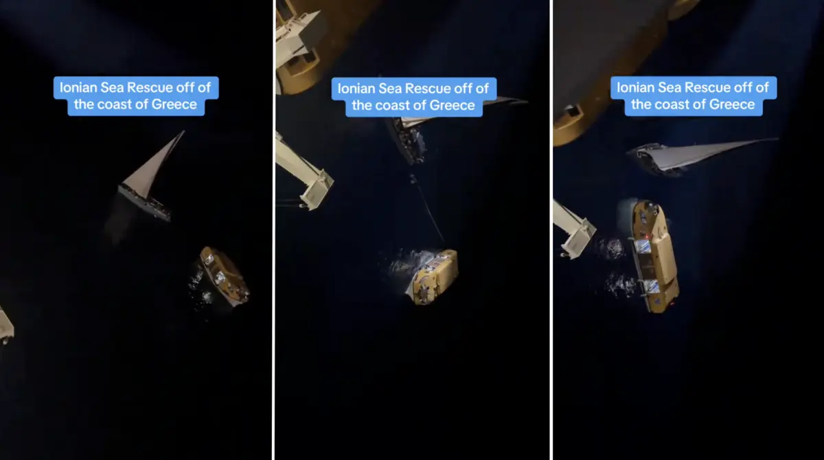 TikTok Rescue Odyssey of the Seas TikTok Rescue Odyssey of the Seas