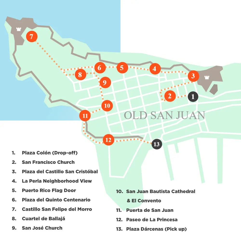 Old San Juan walking tour
