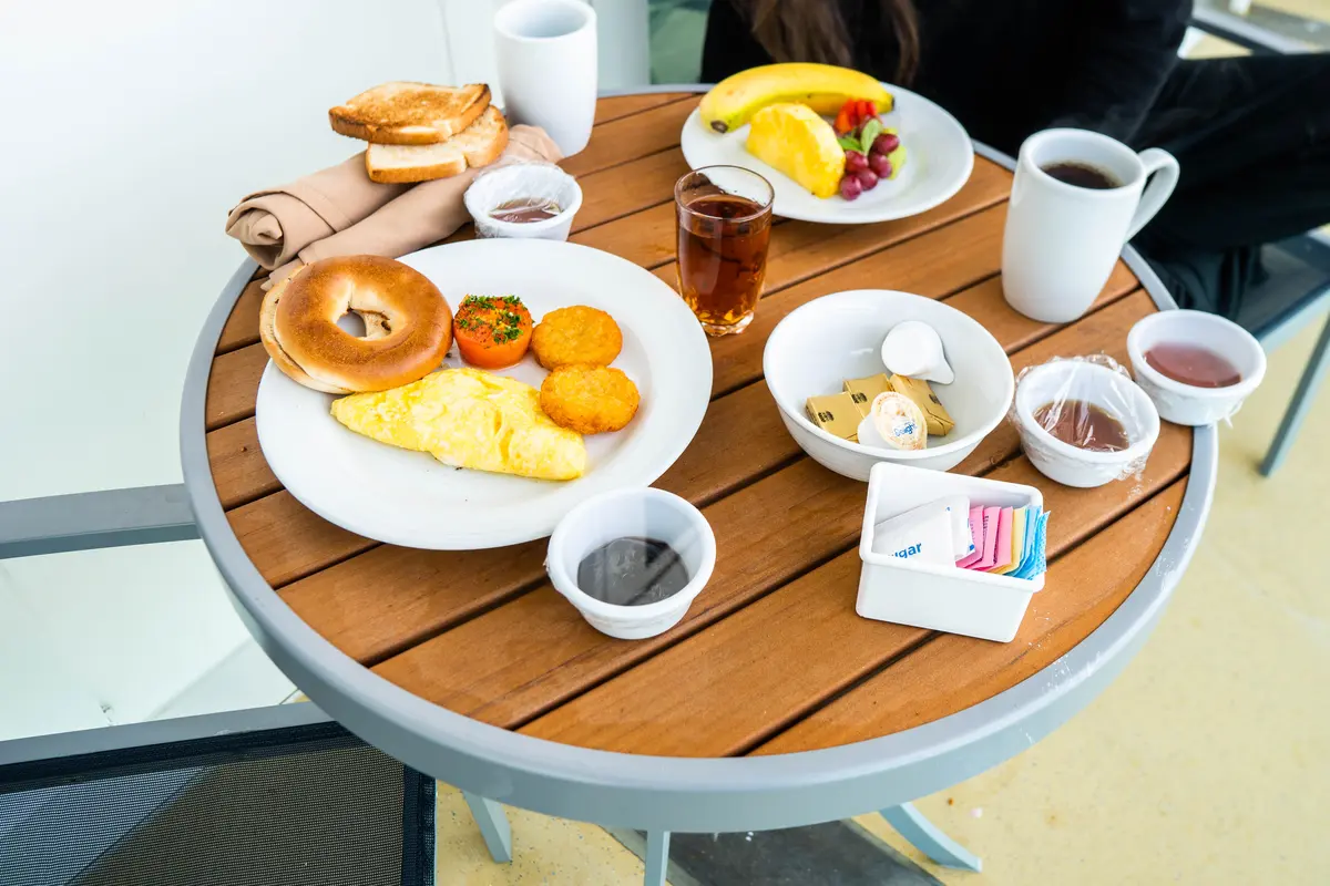 Room service delivery