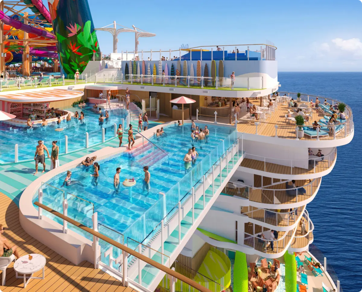 Hideaway pool render