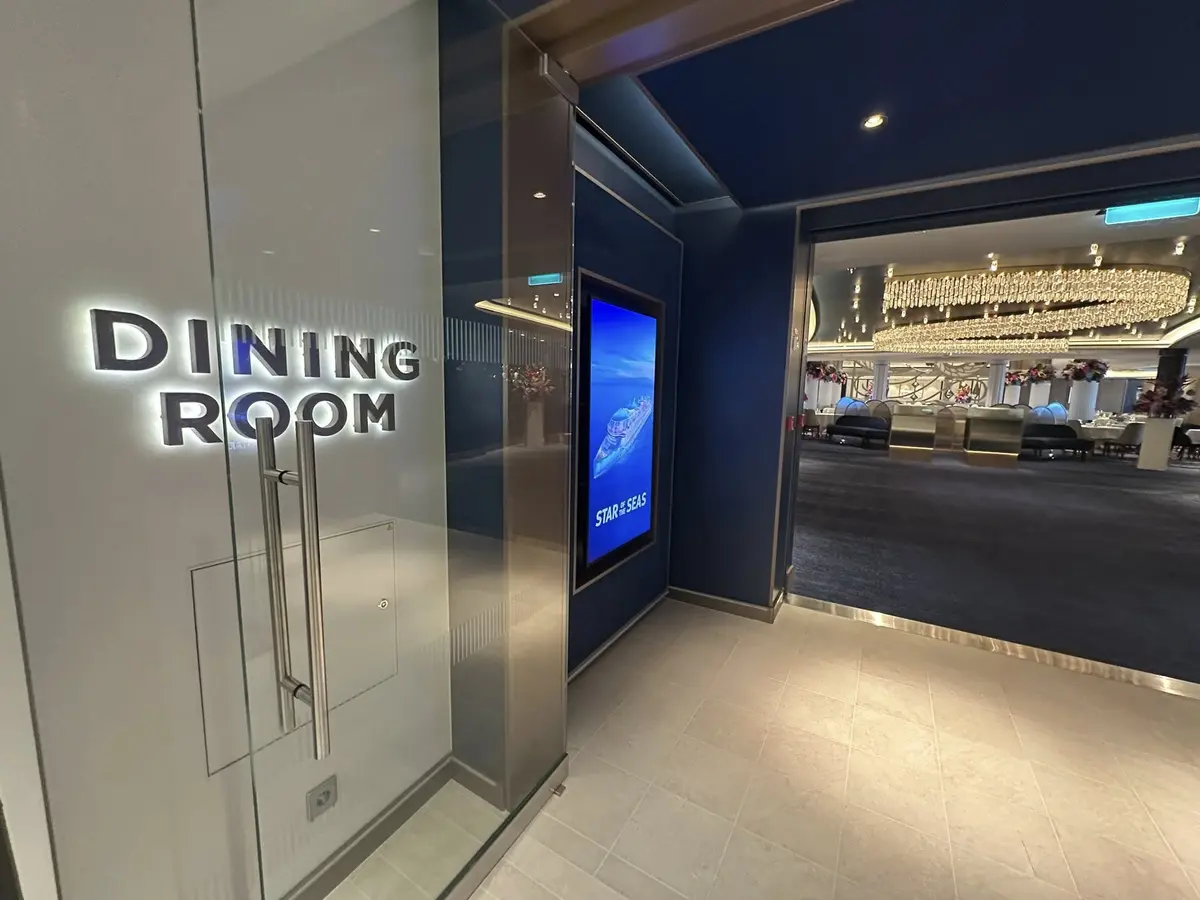 Entrance to the Main Dining Room