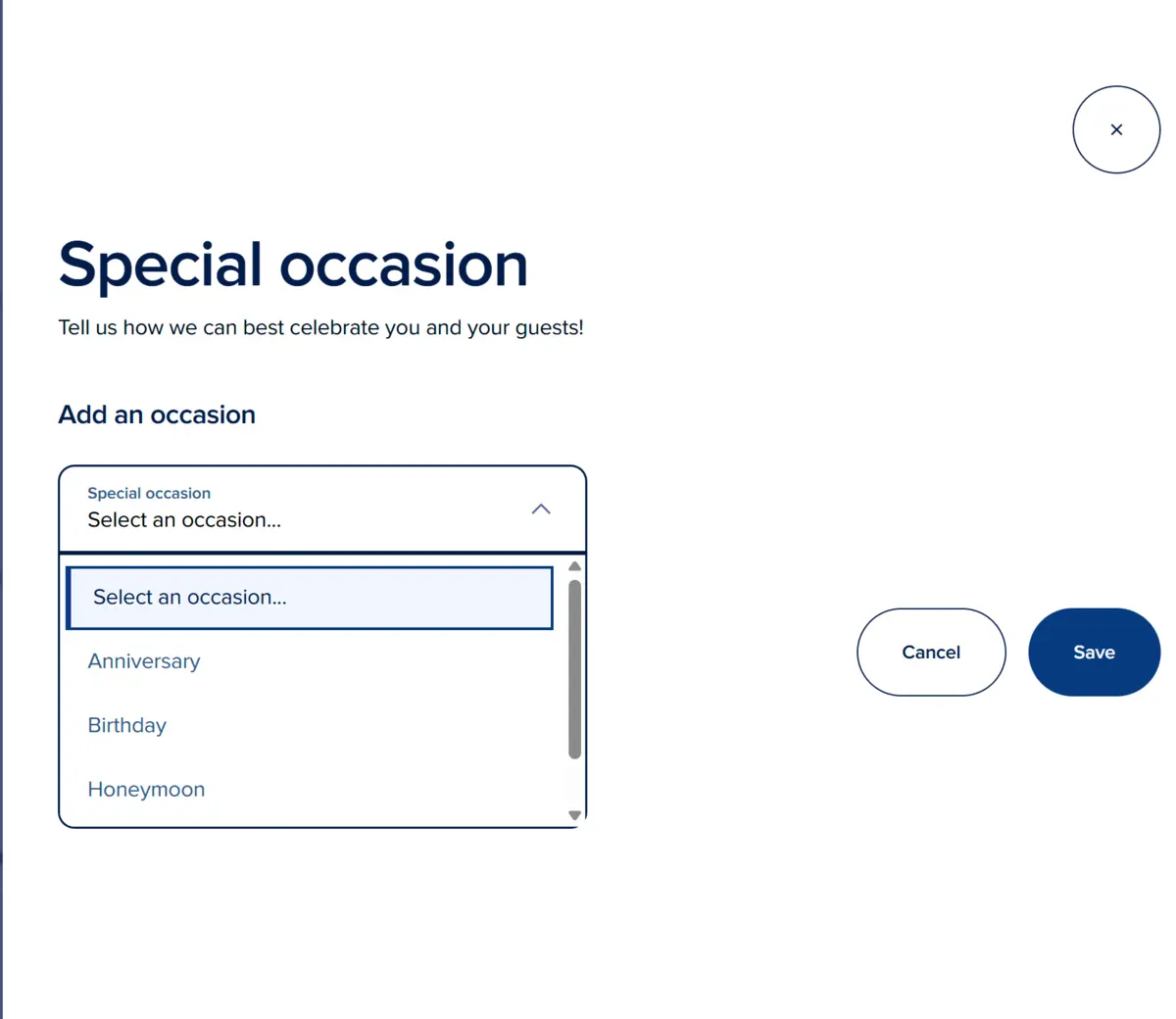 list of Celebrations