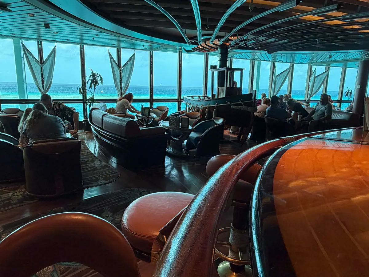 Windows at the Schooner Bar