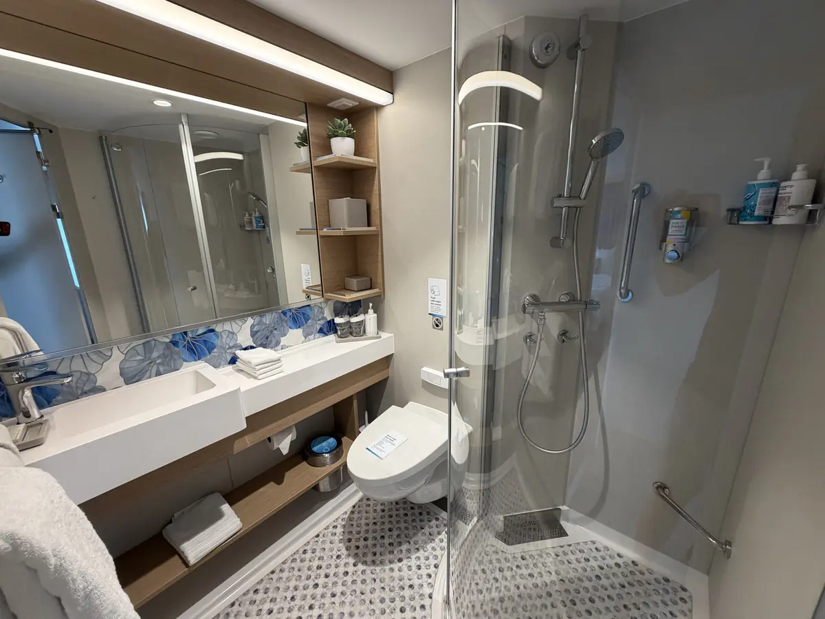 Secondary bathroom