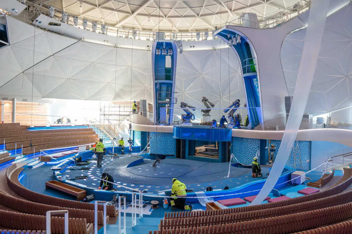 AquaDome on Legend of the Seas