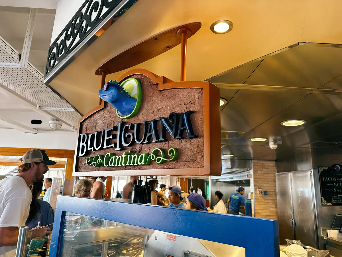 BlueIguana Cantina, Carnival Elation BlueIguana Cantina, Carnival Elation