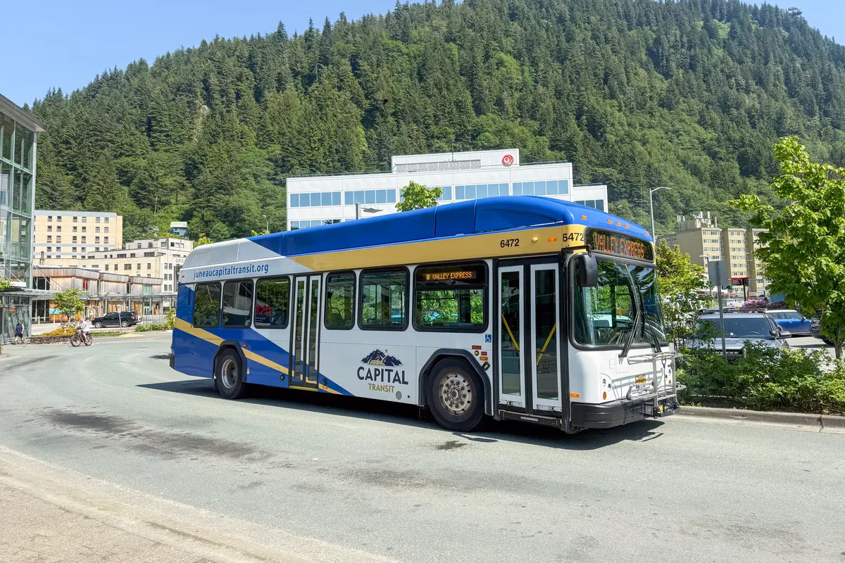 Bus in Juneau, Alaska