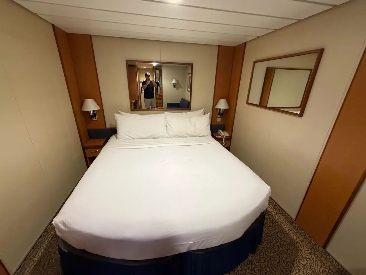 Bed in inside room