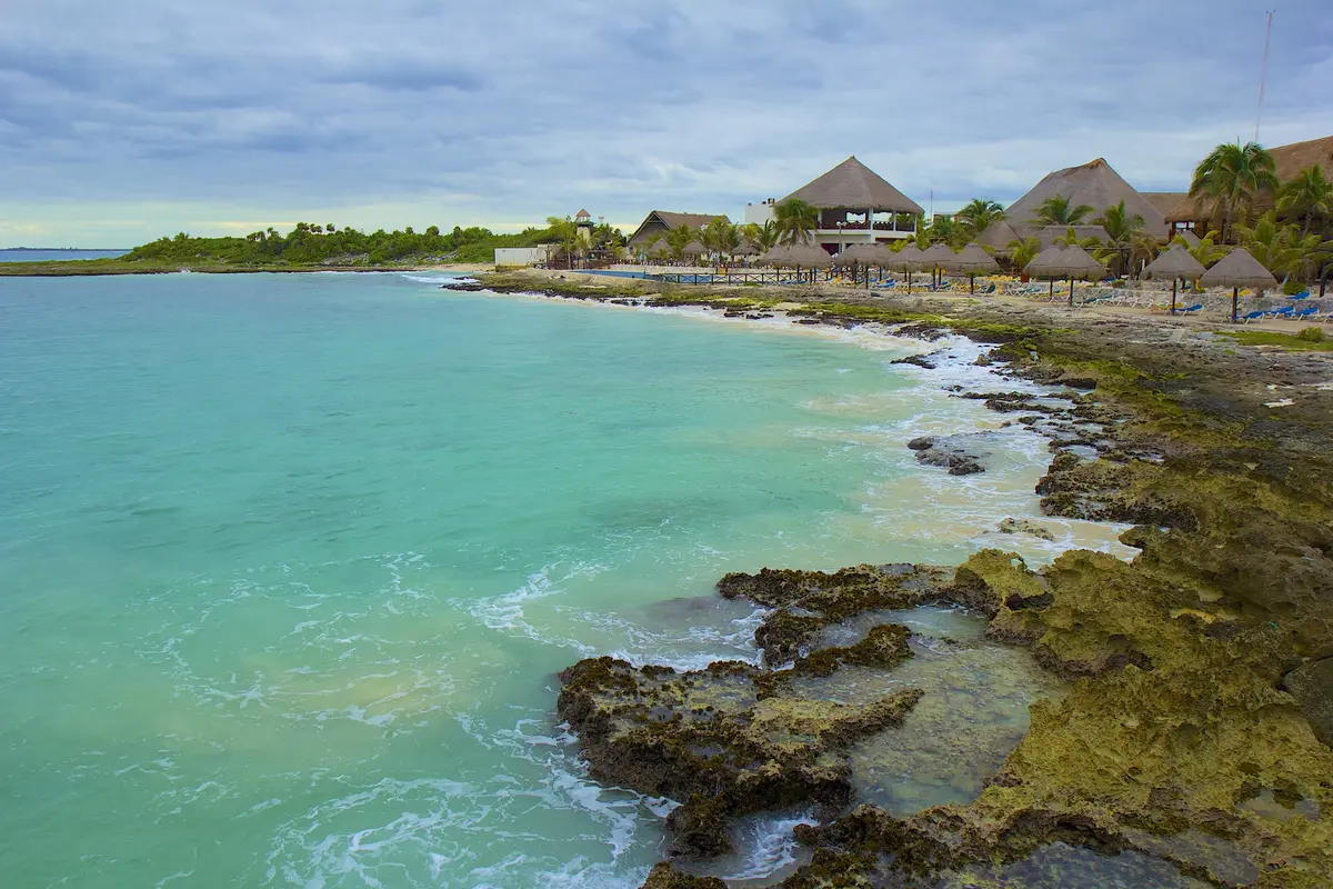 Beach in Costa Maya