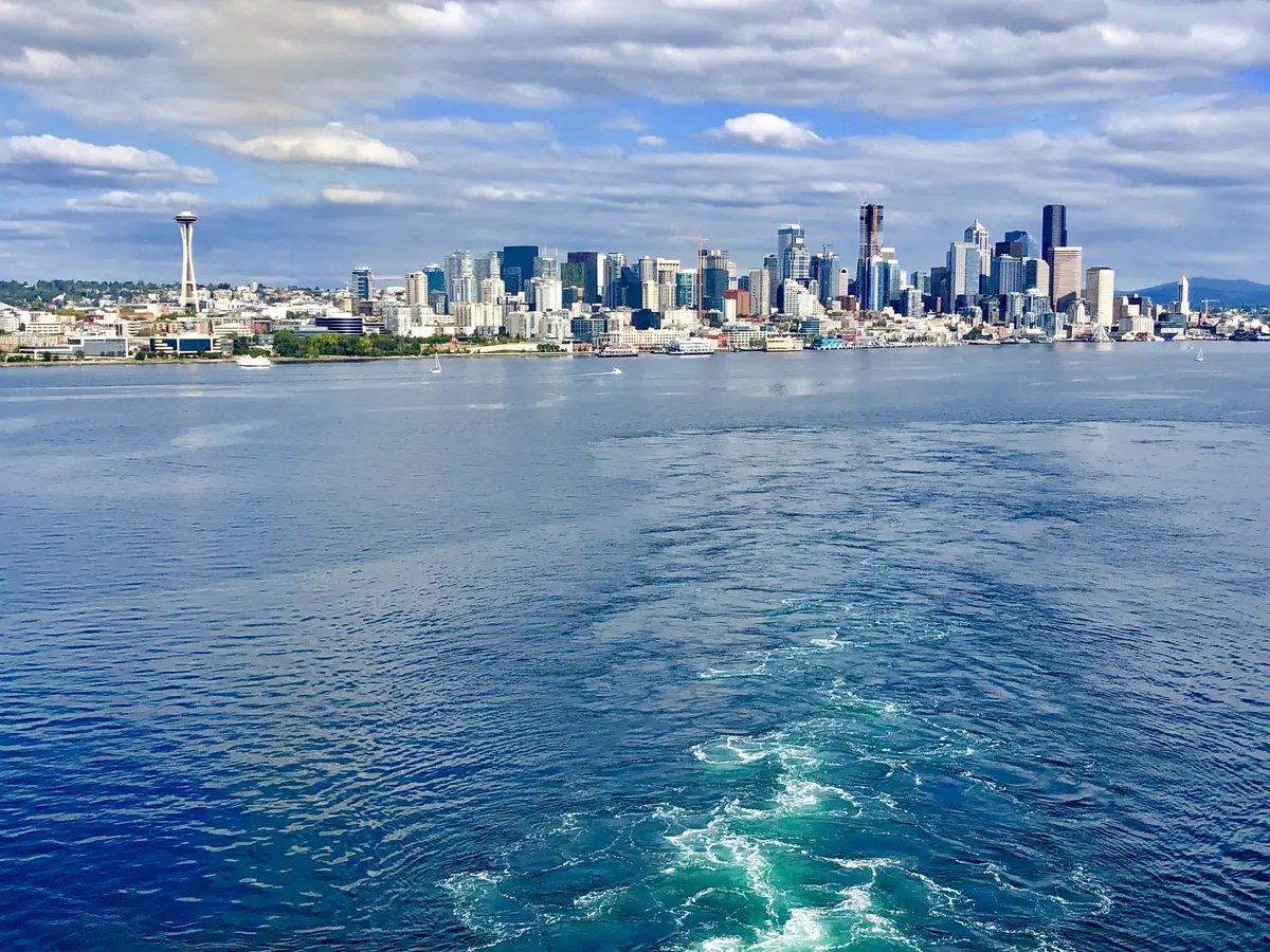 Departing Seattle