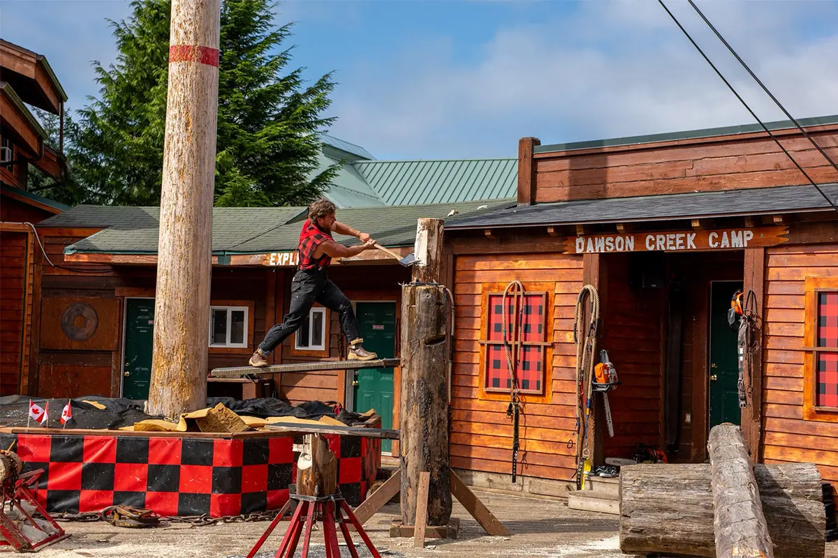 Lumberjack show