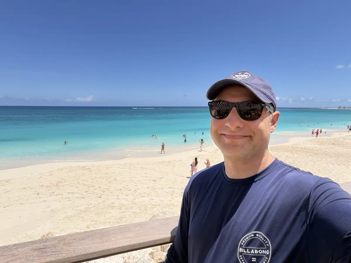 Matt at the beach