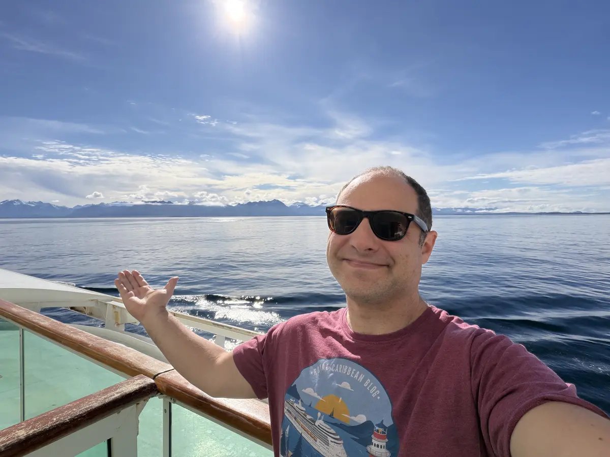 Matt on a sunny day in Alaska