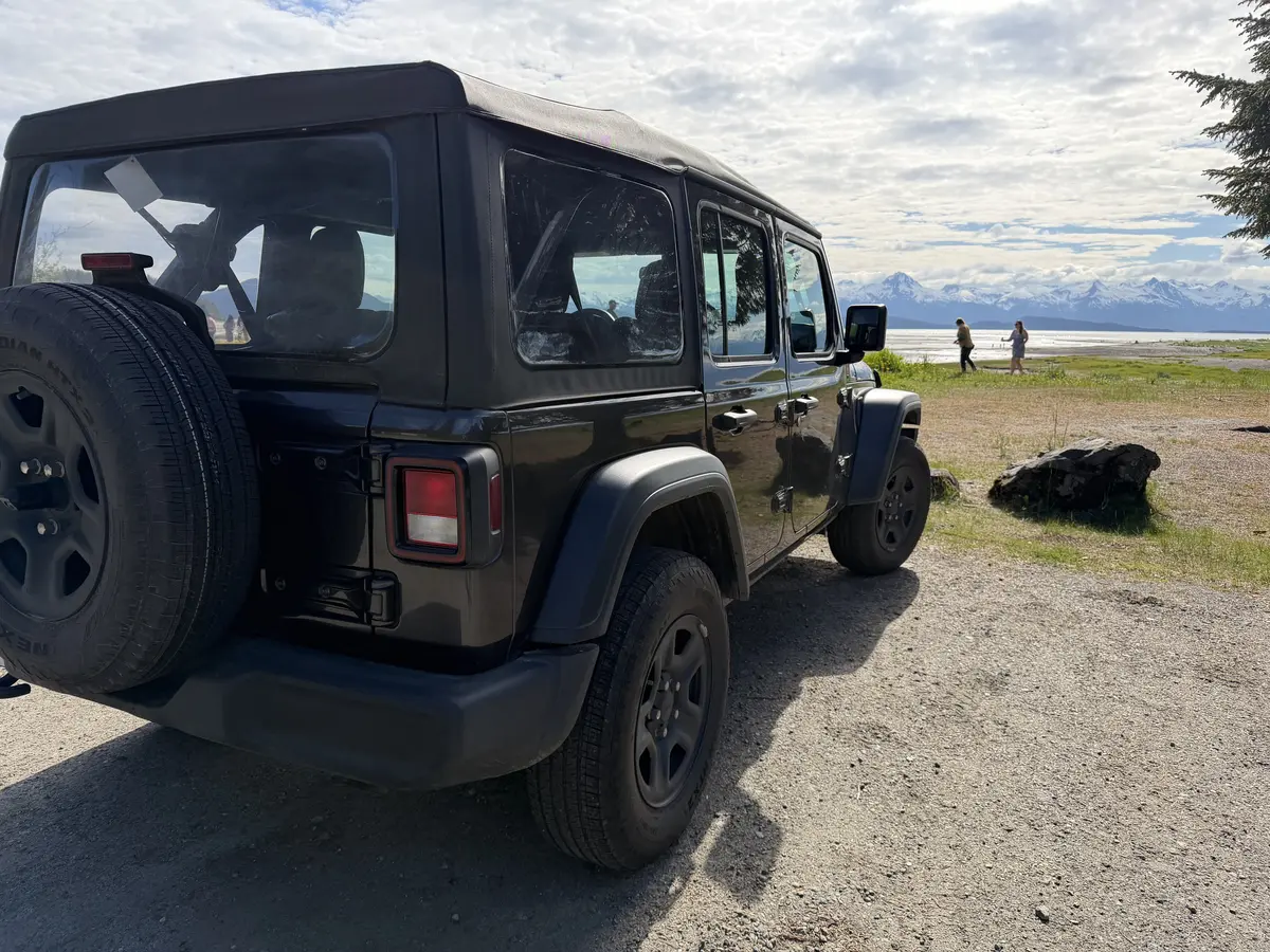 Renting a jeep