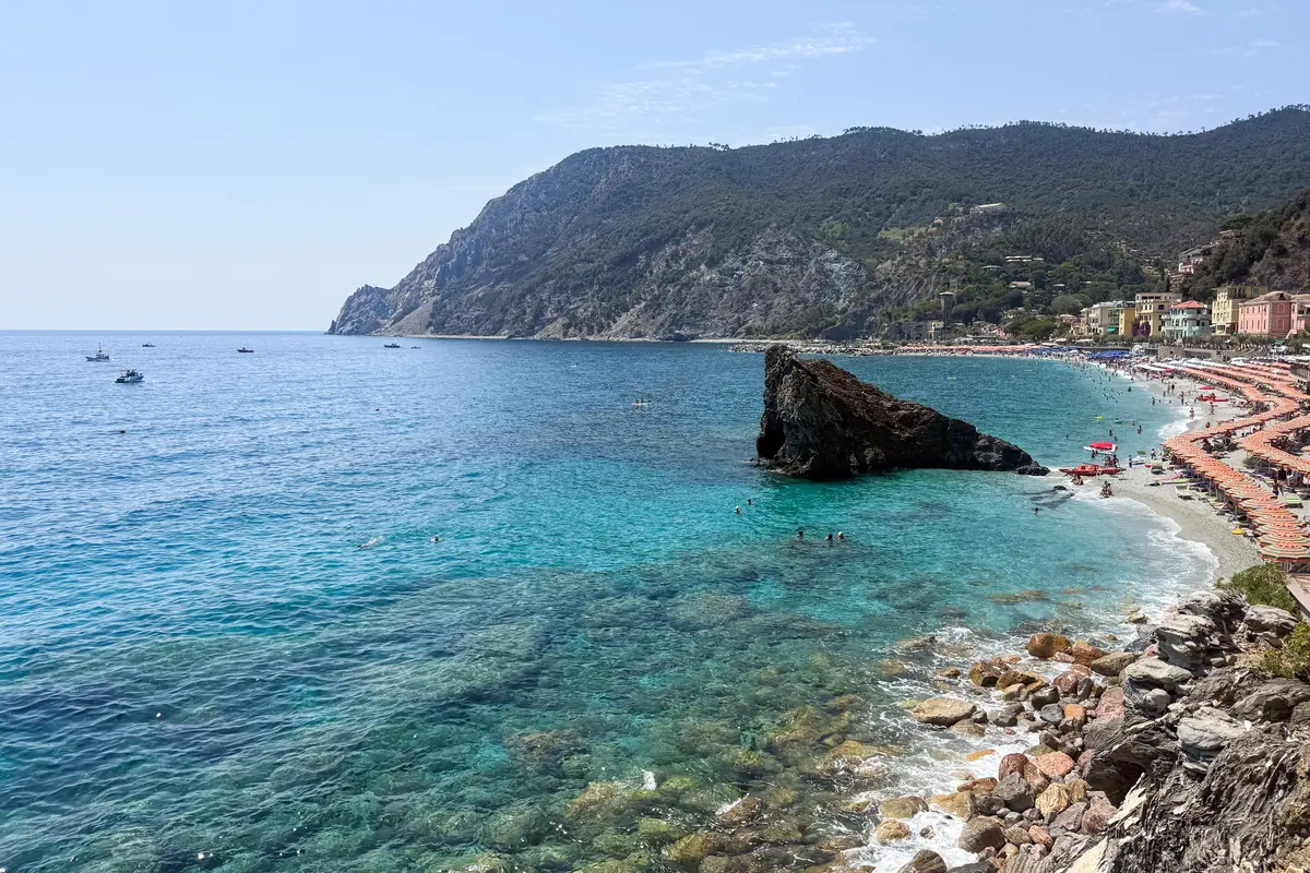 Sea view in Monterosso, Italy