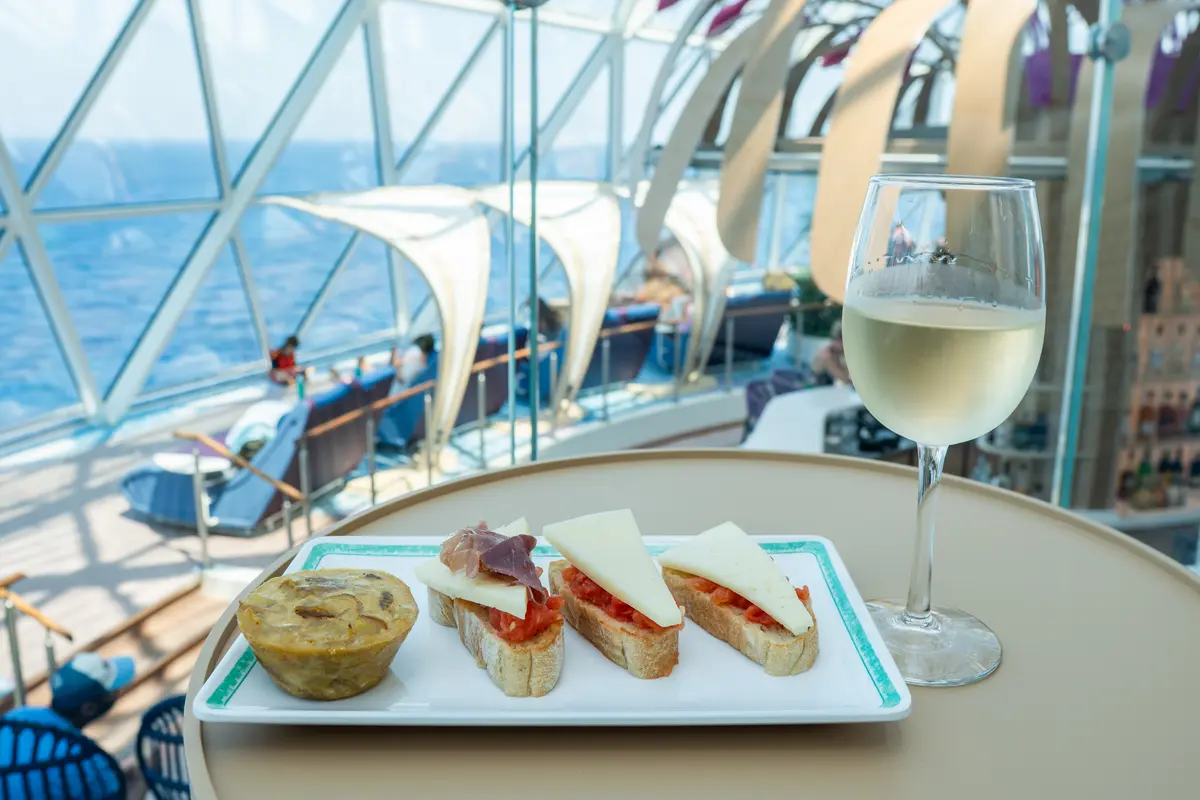 Spanish tapas on Legend of the Seas