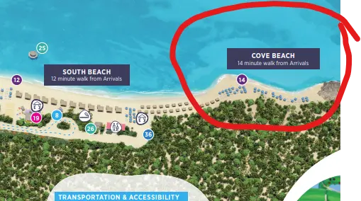 Cove beach