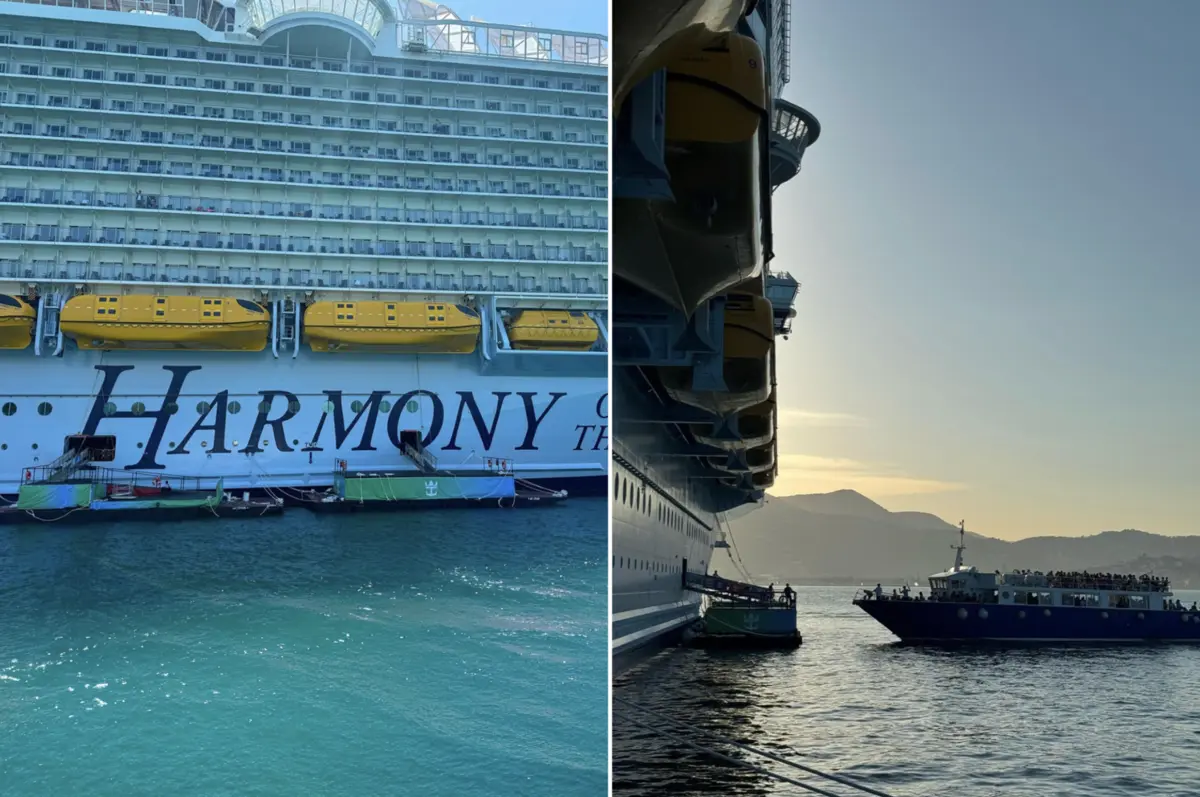 Harmony Tendering Ashore Harmony Tendering Ashore