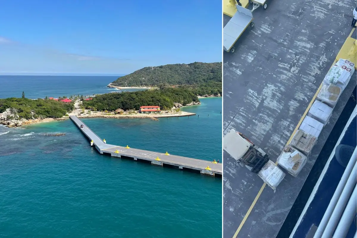 Oasis Supplies in Labadee Oasis Supplies in Labadee