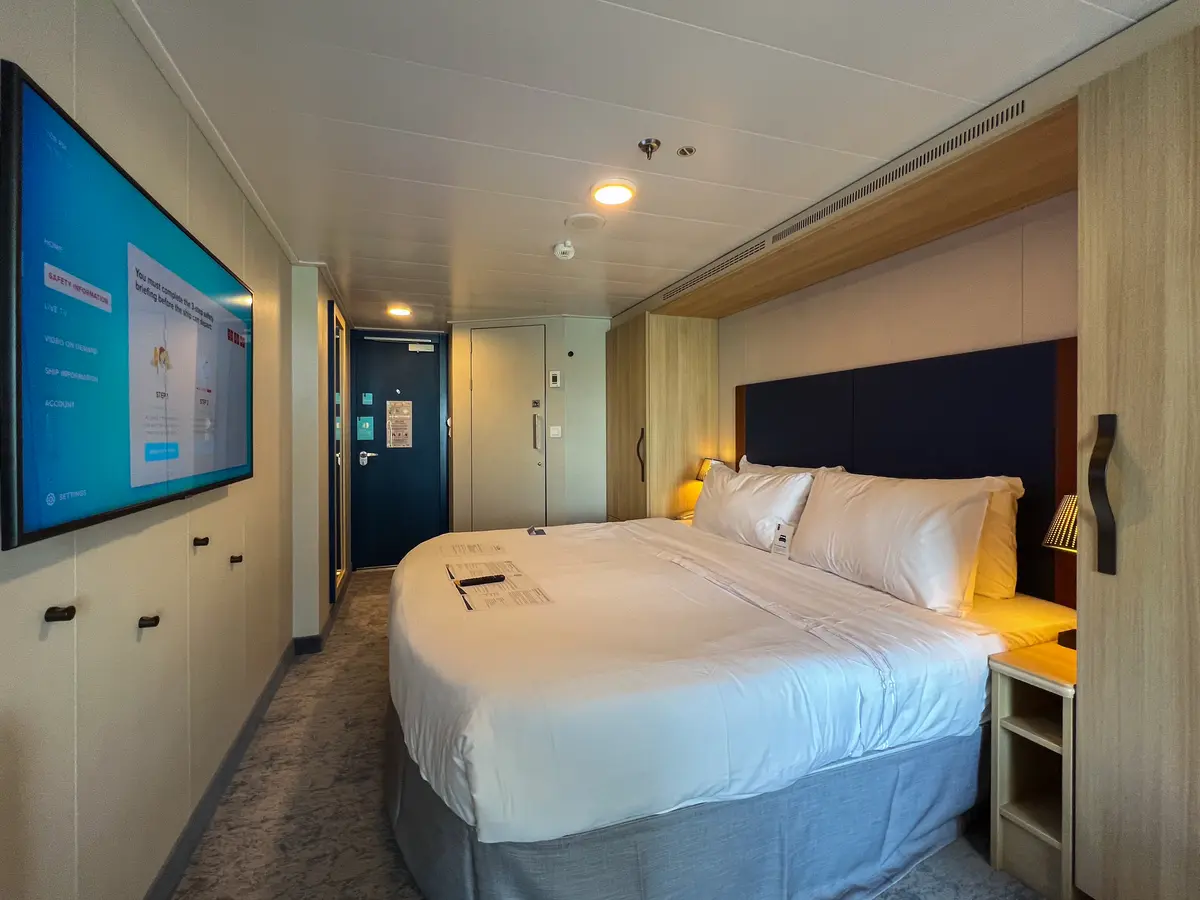 I stayed in a windowless cabin onboard Carnival Celebration that