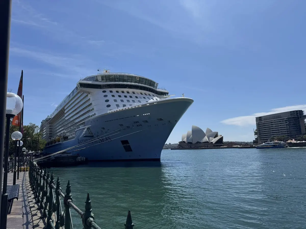 Anthem of the Seas in Sydney, Australia