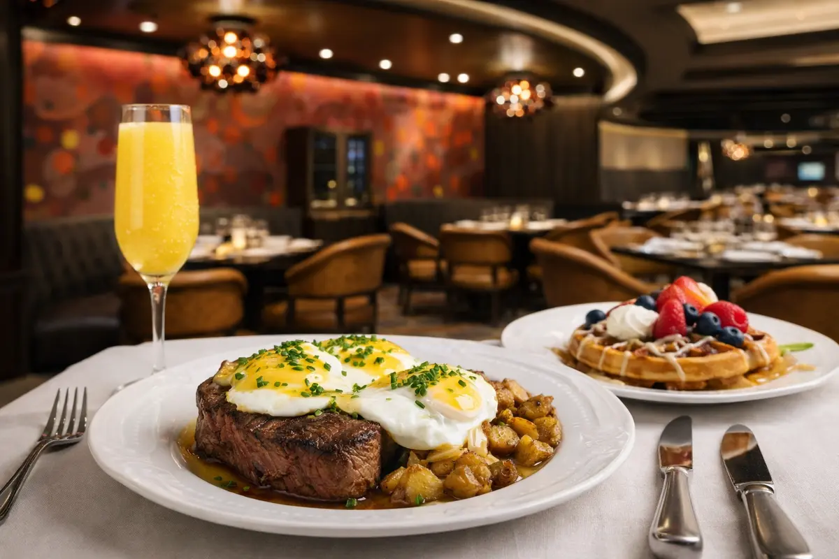 Concept idea for what brunch at Chops Grille could look like