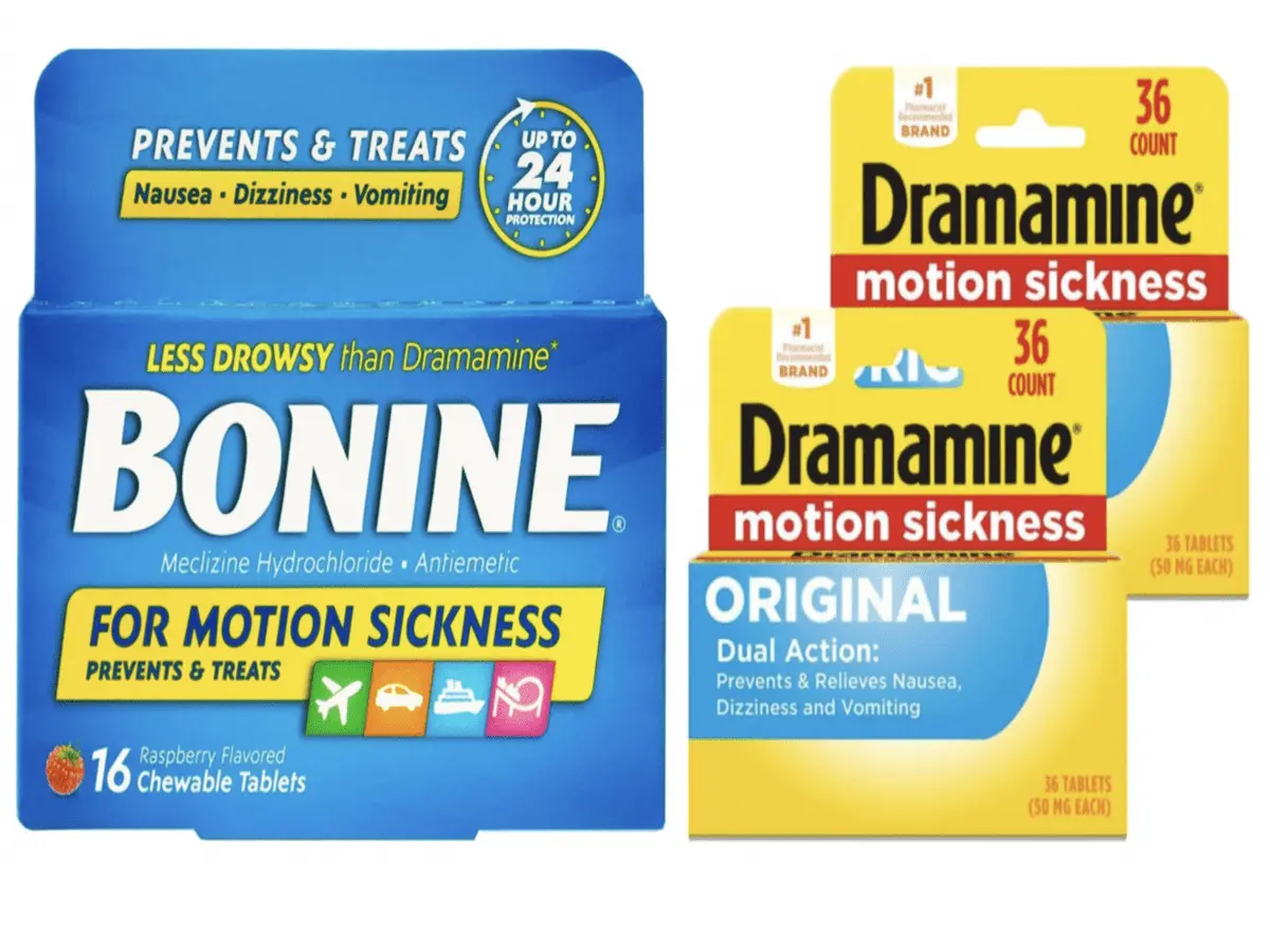 Dramamine vs Bonine: Which motion sickness medicine is best?