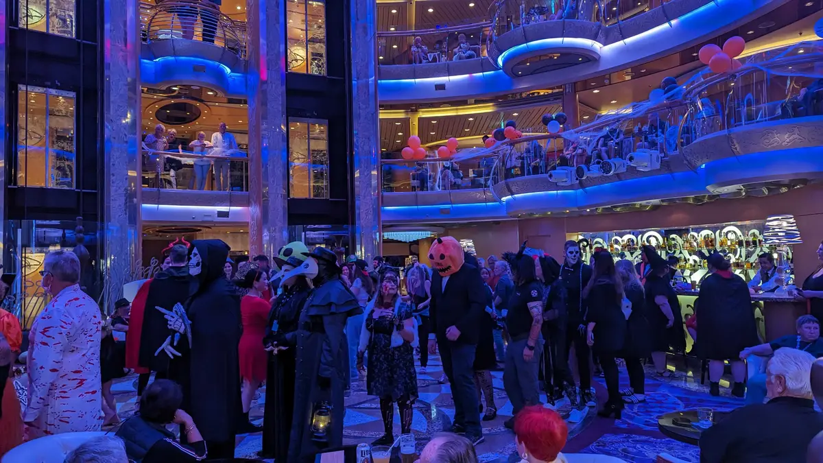 Photos Show How Royal Caribbean Cruise Ships Celebrate Halloween