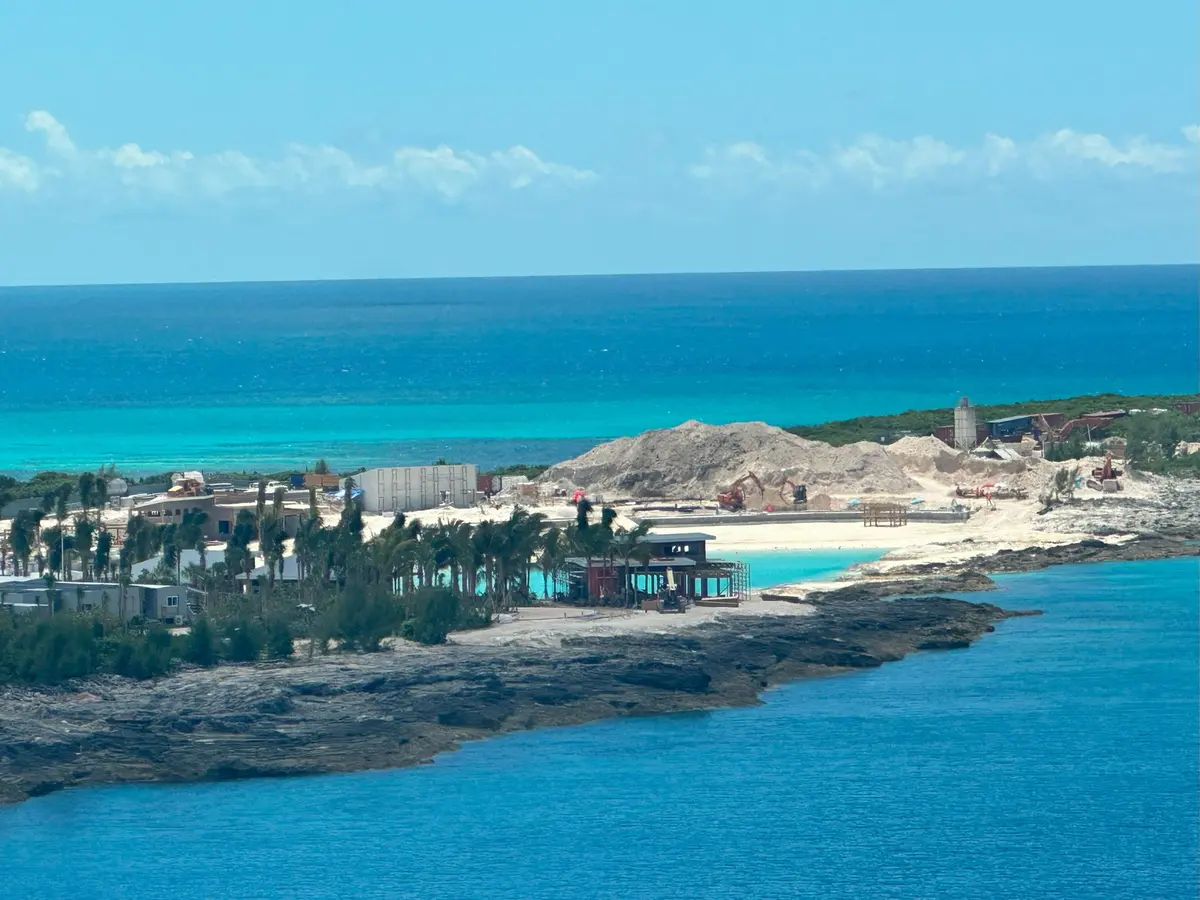 Hideaway Beach construction