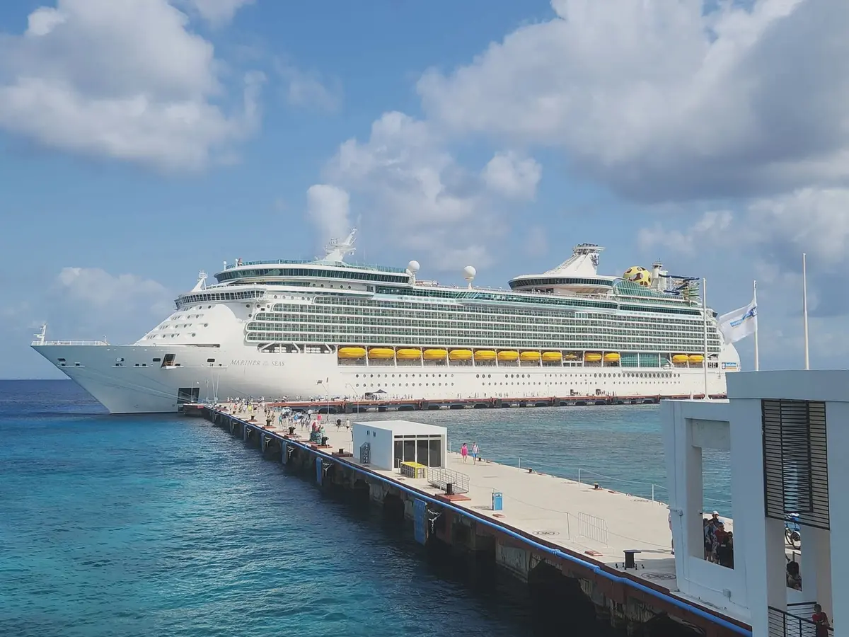 Mariner of the Seas in downtown Cozumel