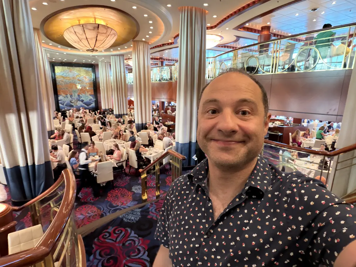 Matt in the Main Dining Room