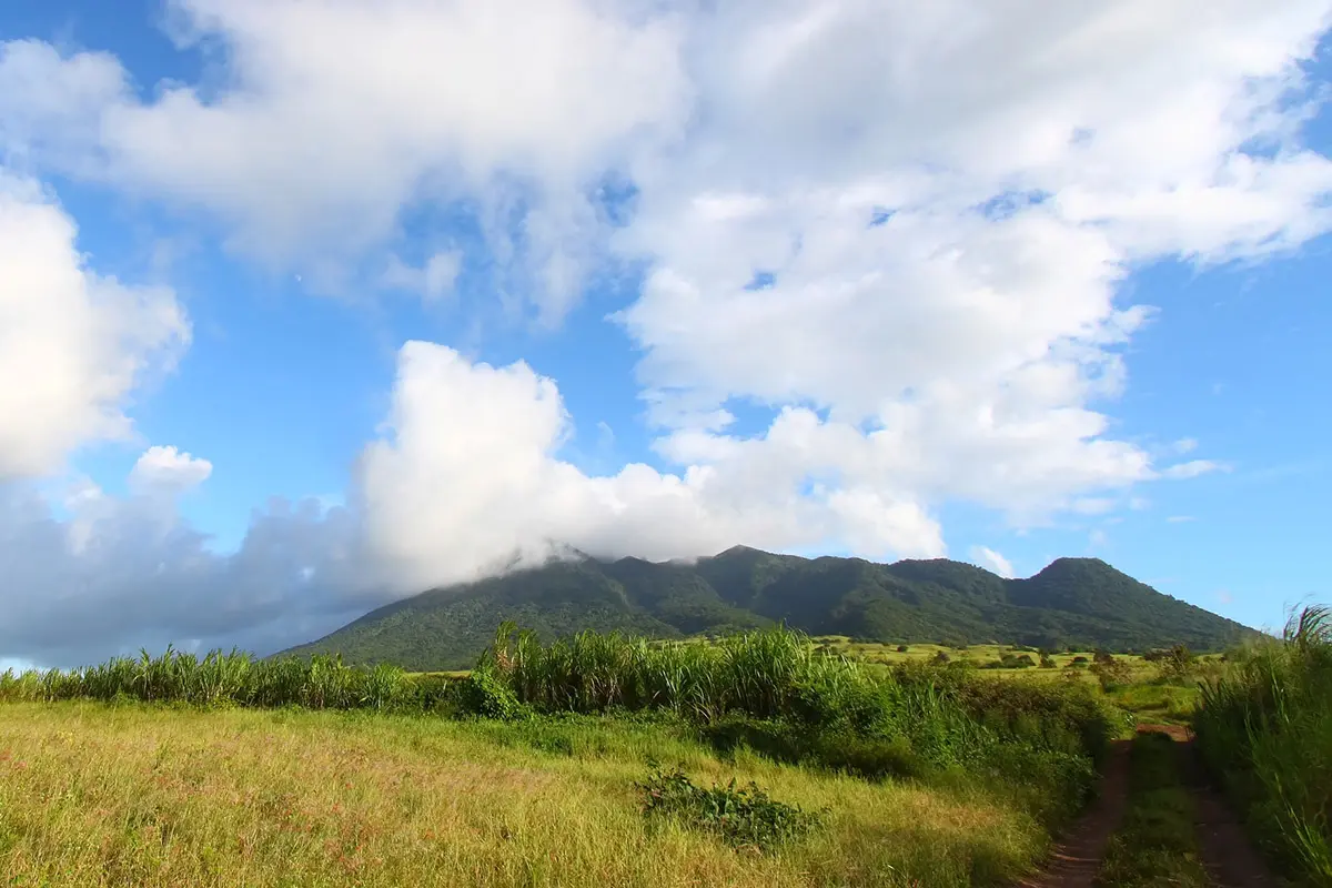 Mount Liamuiga in St Kitts