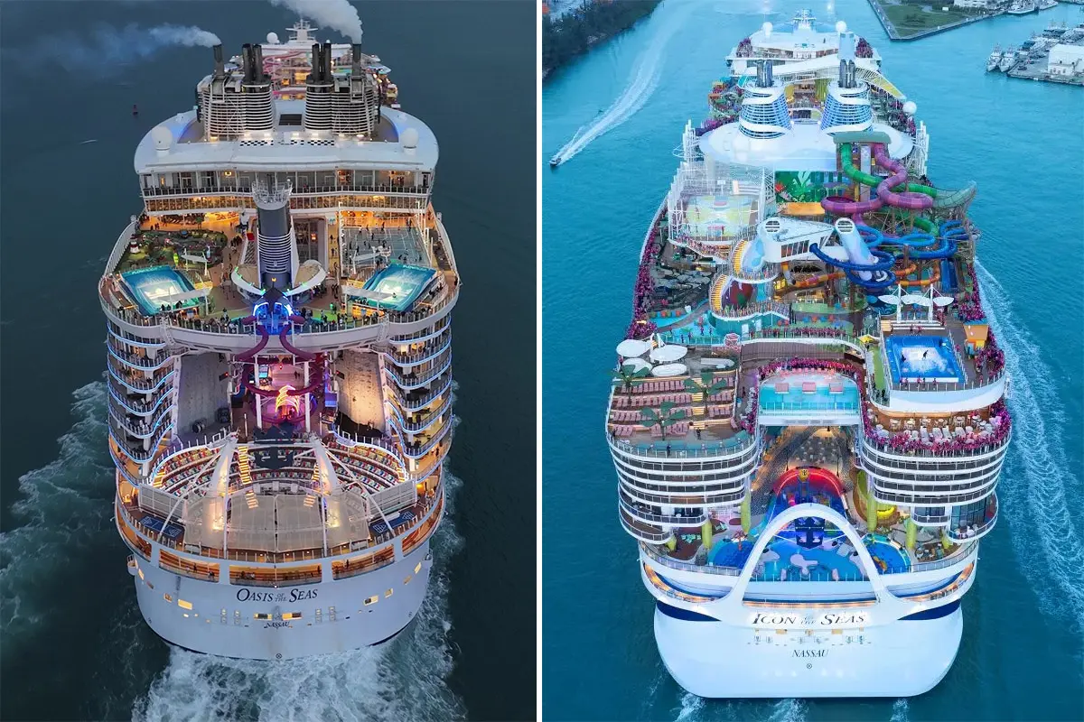 Oasis and Icon of the Seas