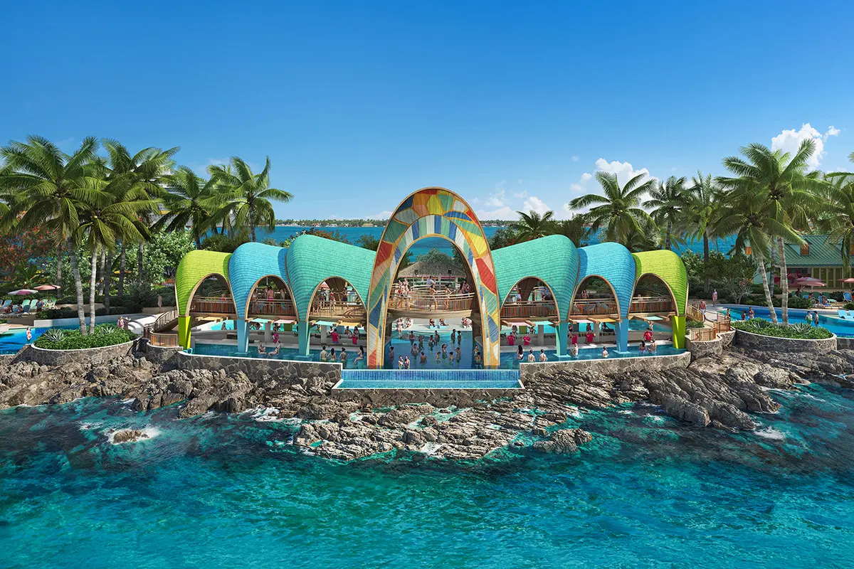 Concept art for Royal Beach Club