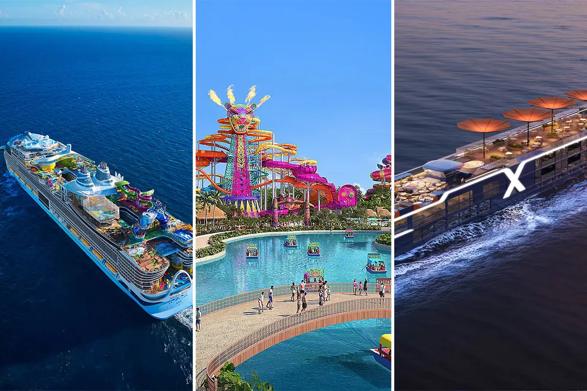 Three of Royal Caribbean Group new products