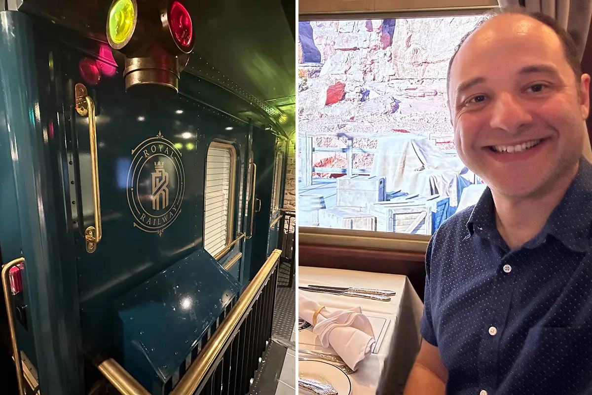 Trying the Royal Railway on Utopia of the Seas