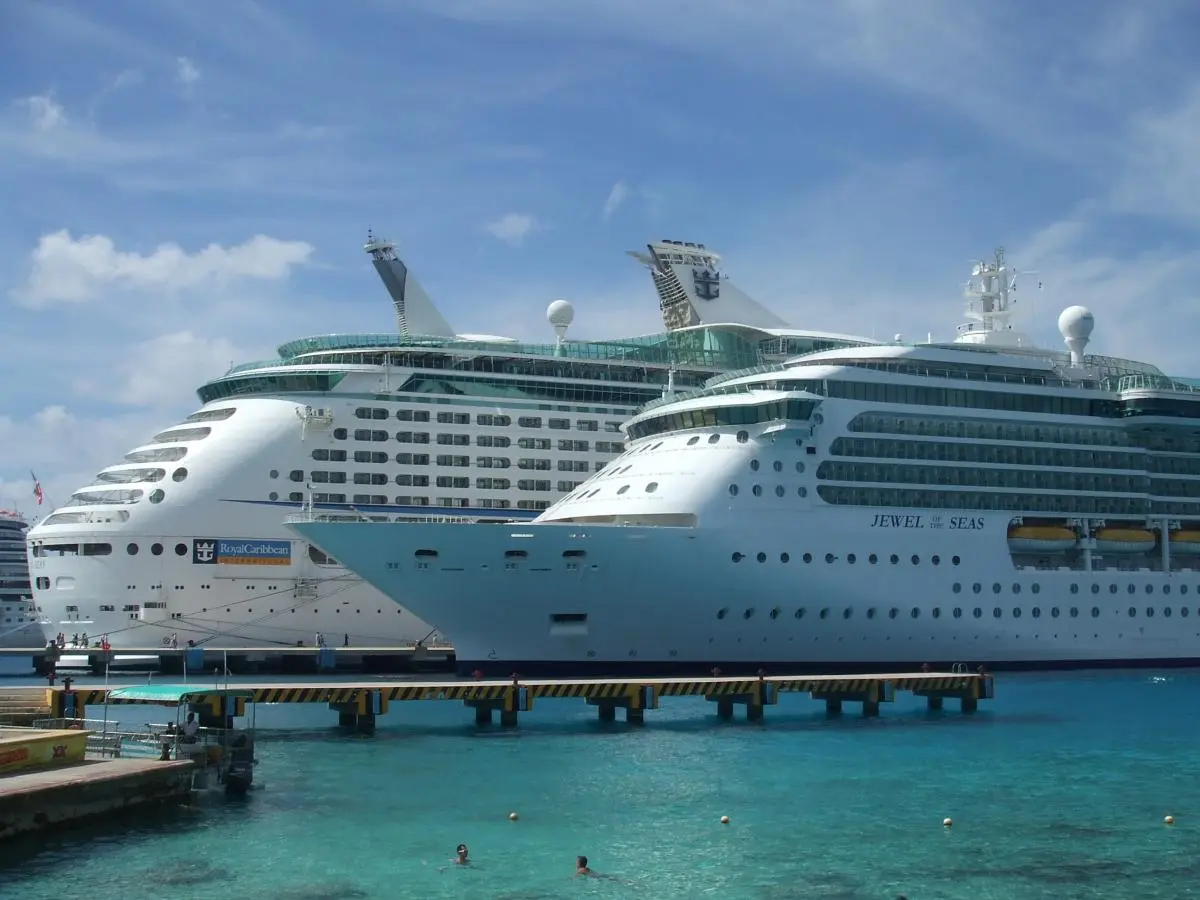 Ship status. Jewel of the Seas. Остров Роял Карибиан. Royal Caribbean Group. Caribbean Fleet.