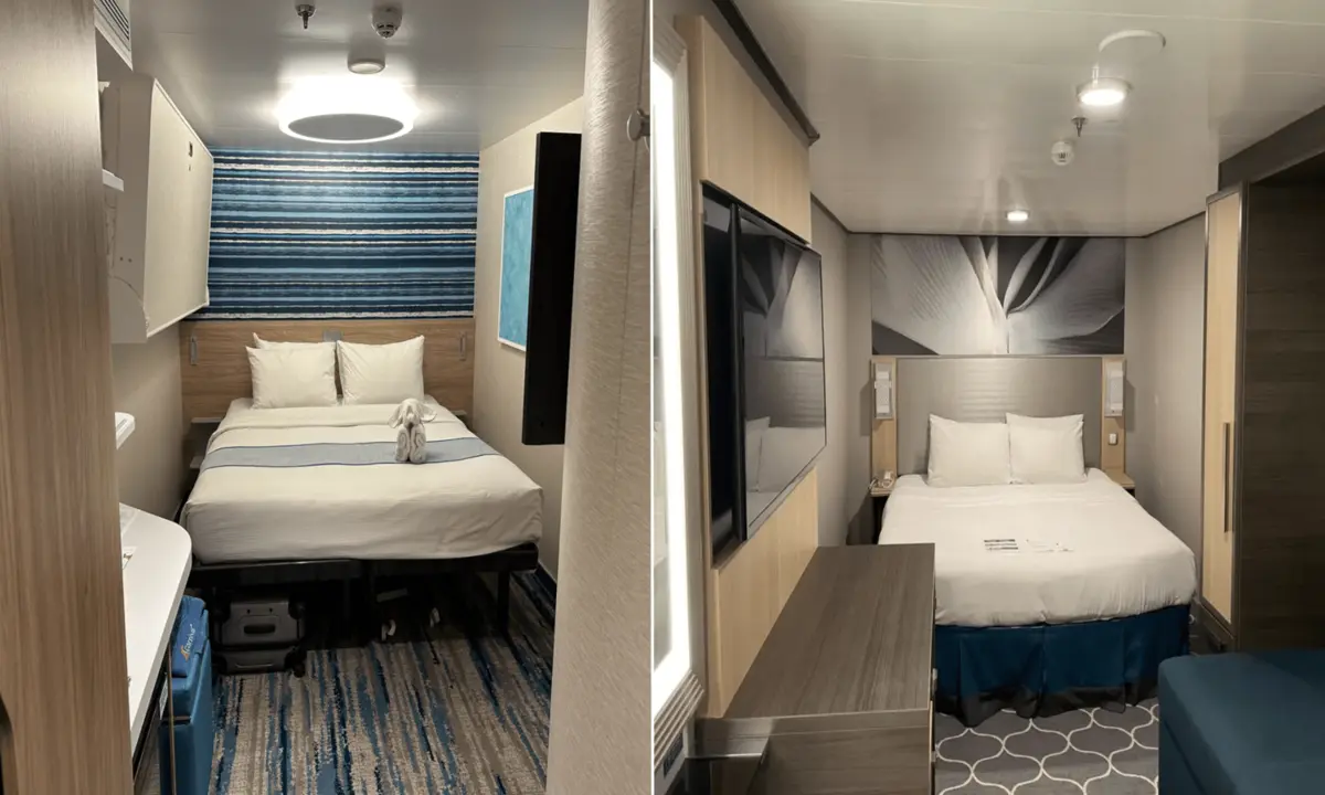 I stayed in a windowless cabin onboard Carnival Celebration that cost  $1,900 — here's what my inside stateroom looked like