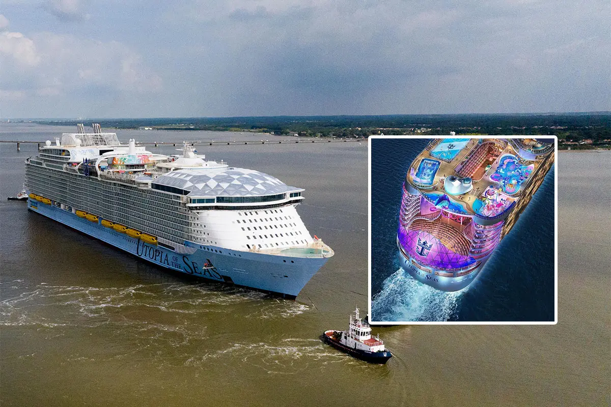 Utopia of the Seas will begin sea trials