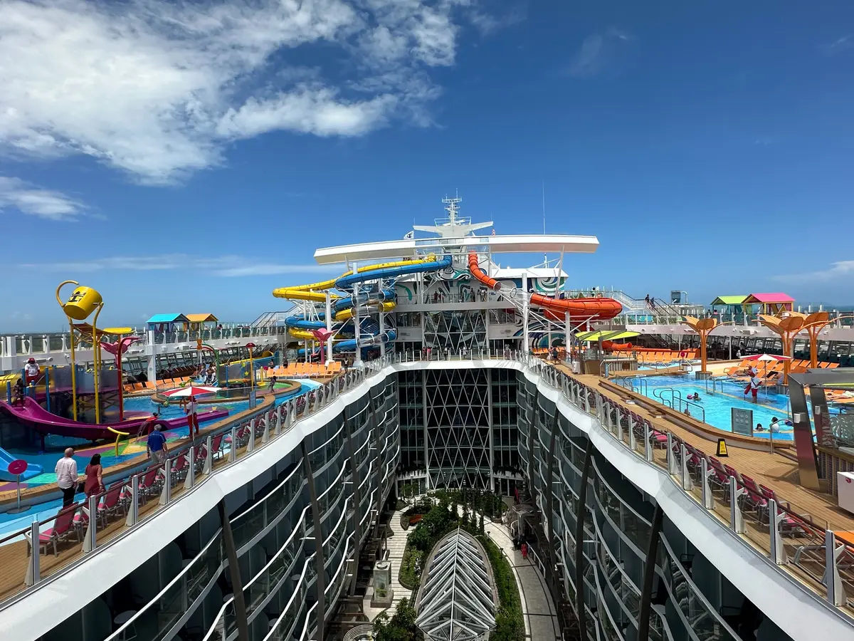 Slides on Utopia of the Seas