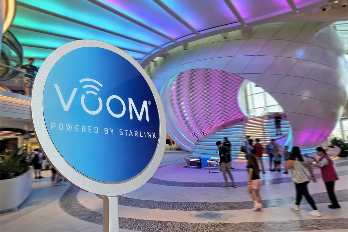 Voom internet sign