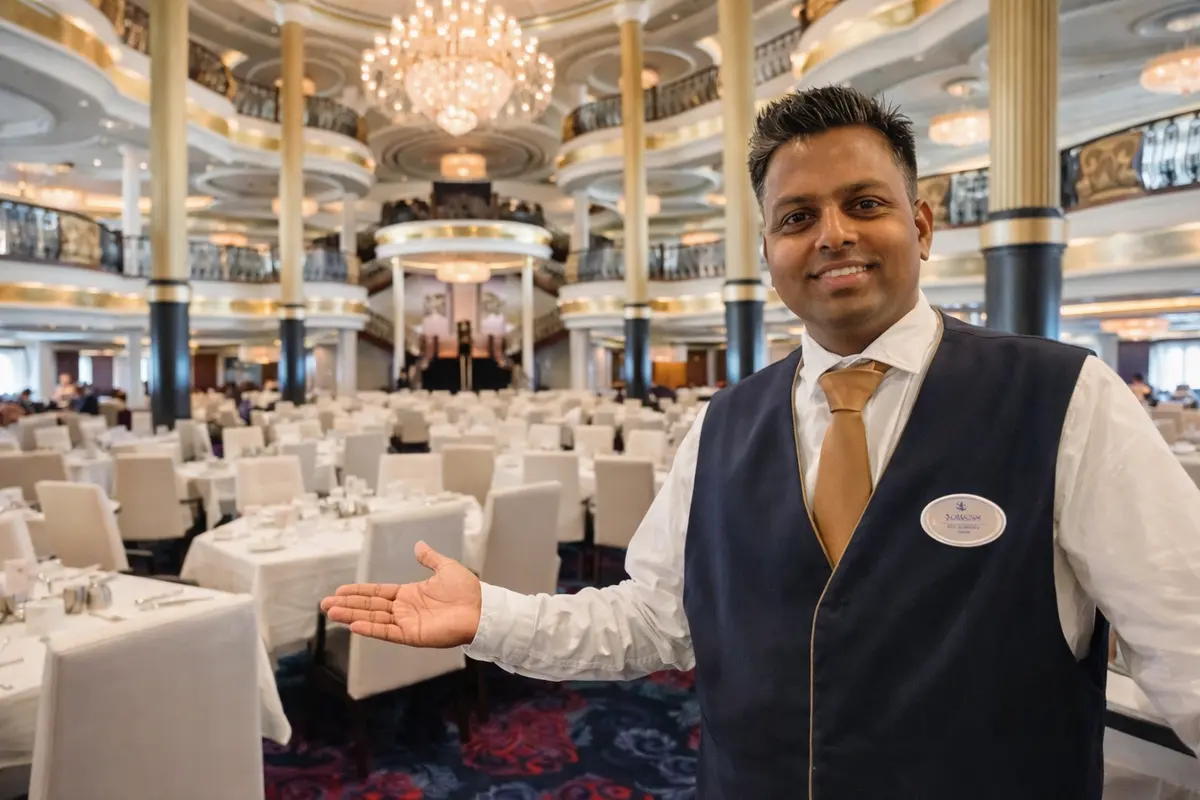 Welcoming you into the Main Dining Room