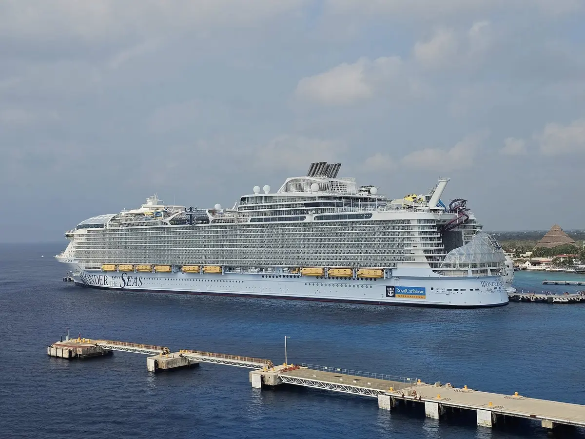 Wonder of the Seas in Cozumel