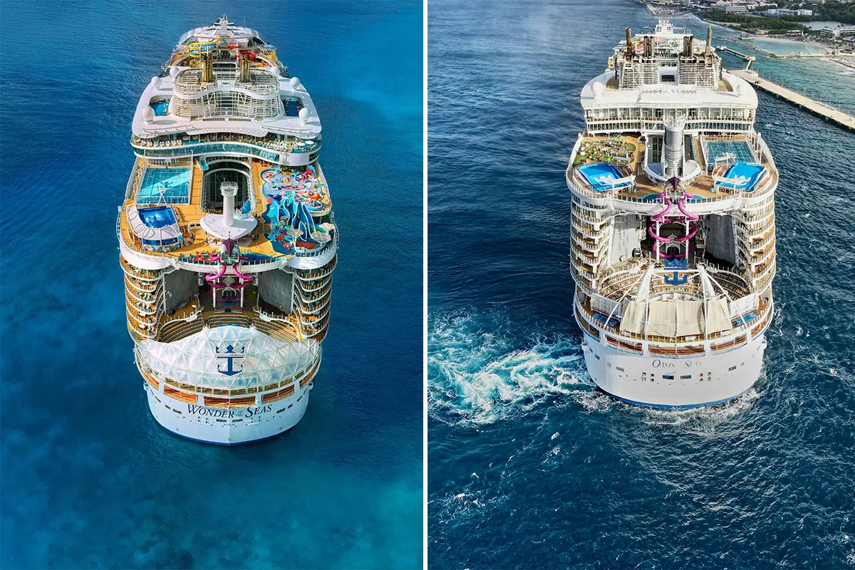 Wonder of the Seas vs Oasis of the Seas